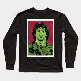 RAMBO - First Blood (Pop Art) Long Sleeve T-Shirt